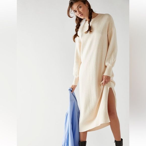 Free People Dresses & Skirts - Free People Hatteras sweater midi M NWT